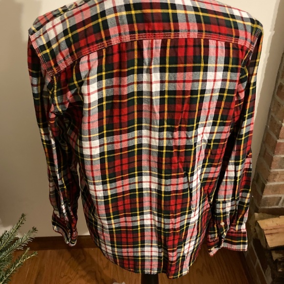 Ralph Lauren Petite Plaided Button-Up - Picture 8 of 11